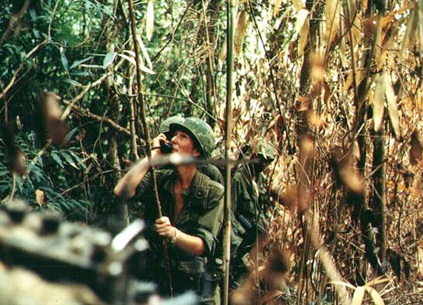 RTO
UNKNOWN at this time, he served as the RTO for the FO.  Note the thickness of the jungle canopy.  A clear illustration of the challenge of knowing where you are at all times.  Nothing back home prepared you for this.

