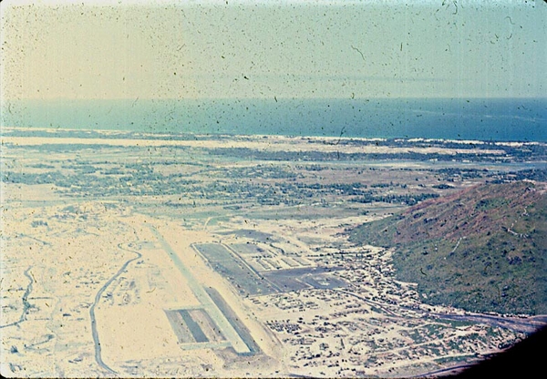 Airstrip
Aerial view of LZ Montezuma - FSB Bronco at Duc Pho.  Was 3rd Brigade, 25th Inf Div HQ until August, 1967.
