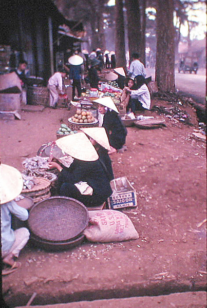 Sights & Scenes
Viet Market.  Vendors waiting to serve you.
