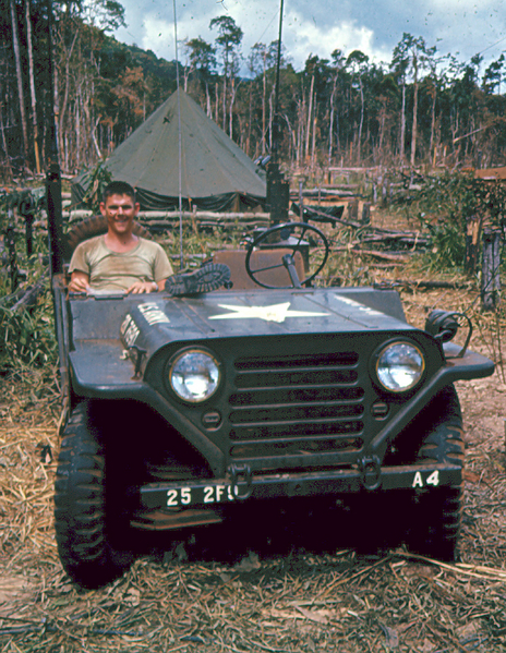 LZ 510B
Just about every firebase had a jeep; it served a lot of purposes.
