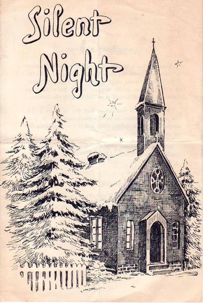Christmas, 1966 Menu
Front Cover - Christmas, 1966 Menu
