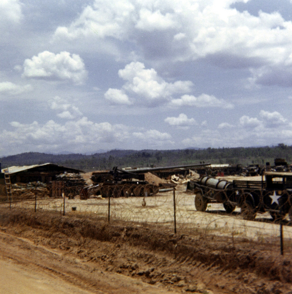 Another view:  the convoy to Ban Me Thuot.
