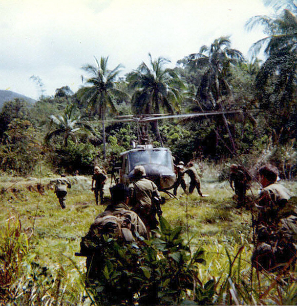 The Palm Grove
Loading up for another Combat Assault.
