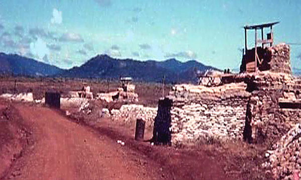 Engineer Hill - perimeter.  1968

