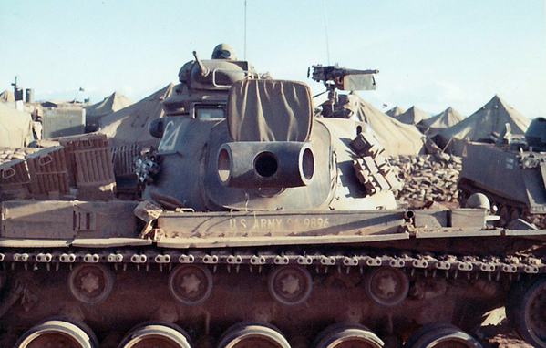 The working end
January, 1969.  A tank of the 1/69th Armored.
