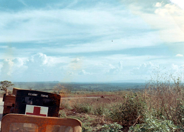 April, 1969: Convoy to Oasis
April, 1969.  Waiting in a convoy line to Oasis.
