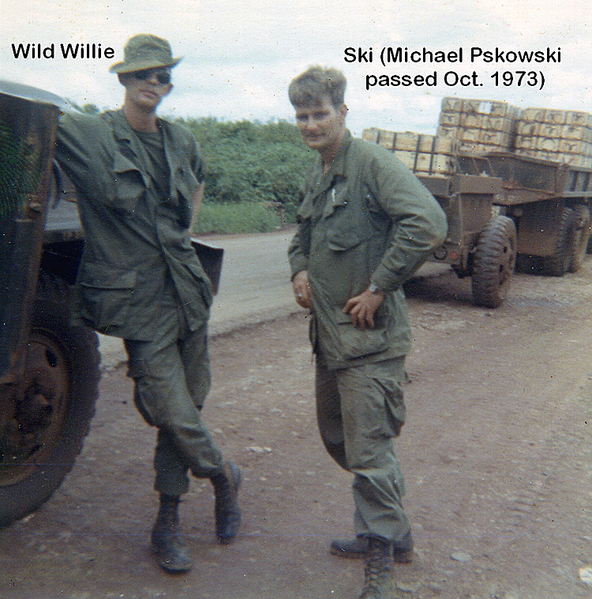 Good Buddies
"Wild Willie", (Jerry W. Williams) and "Ski", Michael Pskowski (deceased).
