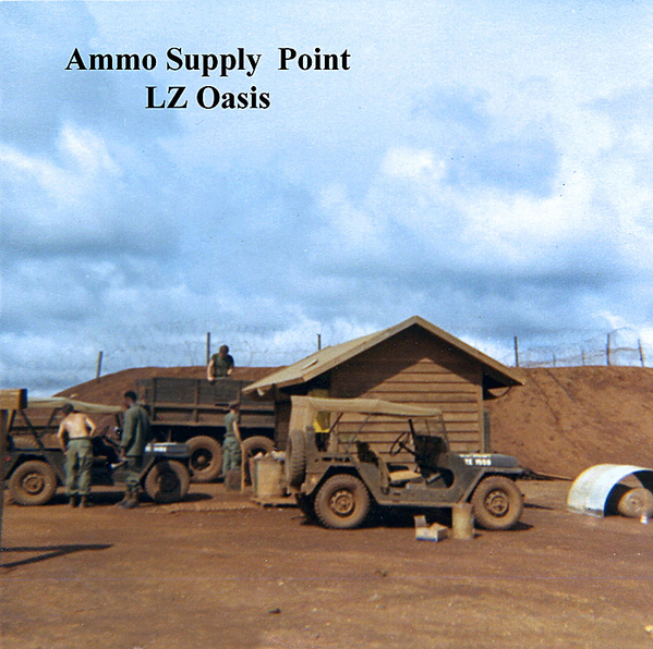 The ASP
Ammo Supply Point - LZ Oasis

