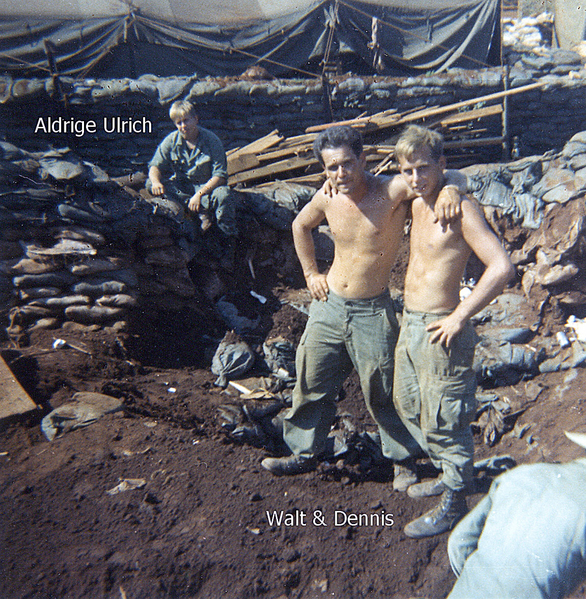 Aftermath
Aldridge Ulrich in the back; Walt & Dennis in front.
