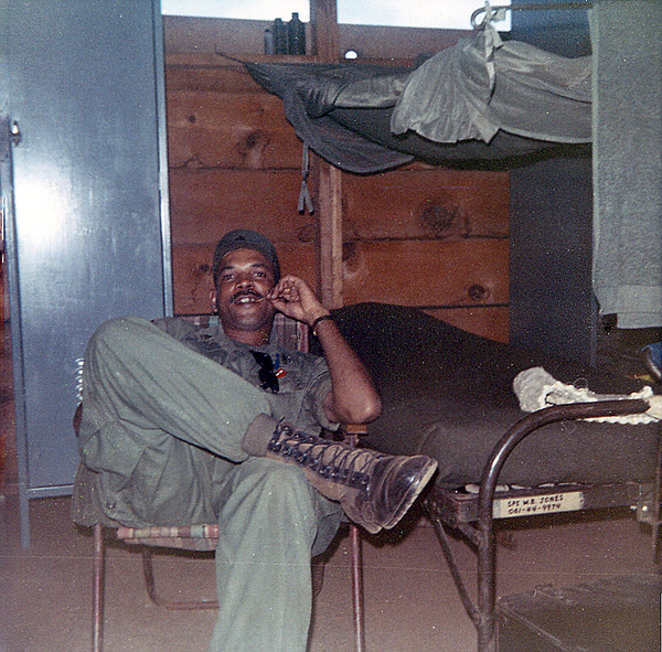 Quarters
SSG Blout relaxing in his quarters.
