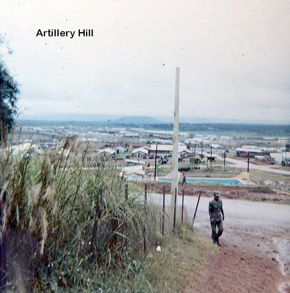 Artillery Hill
Lone soldier walks by Artillery Hill
