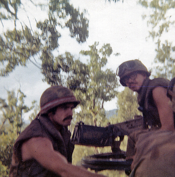 Short-sleeve Combat gear
Walt and Walt!

Walt  and Walter Shields looking combat-ready.
