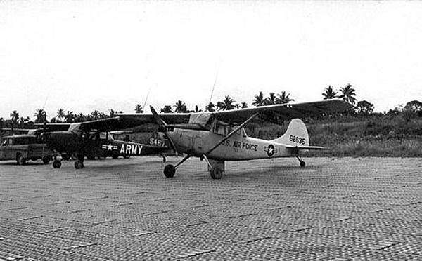Bird Dog
The Cessna L-19/0-1 Bird Dog was the artillery FO spotter plane used throughout Vietnam.
