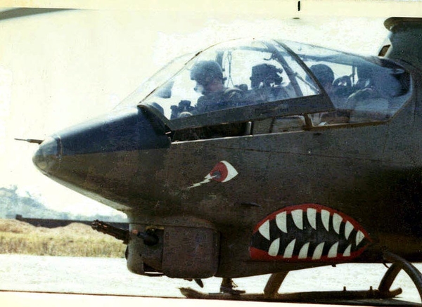 Aircraft at An Khe runway
Cobra close-up.
