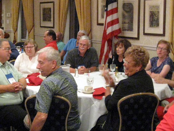 Joint Dinner - C-1-35 & 2/9th
Table talk at the joint dinner.
