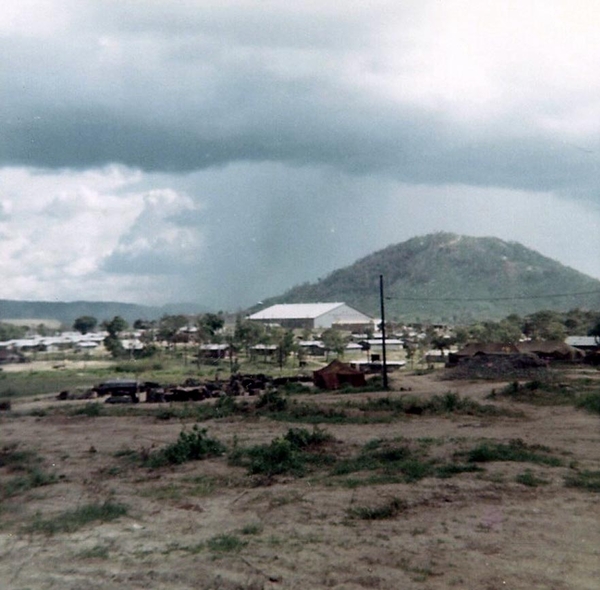 Goodbye Camp Enari
Departing Camp Enari, April, 1970. Believe the hill in the background is Engineering Mountain.
