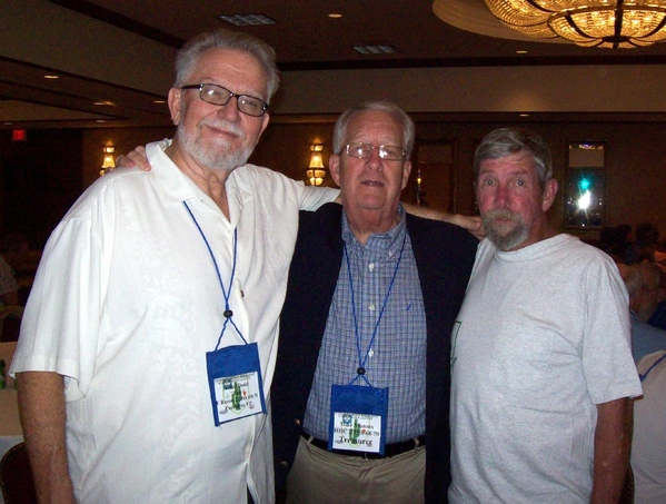 Old Buds
Wiley "Tiny" Dodd, Mike Mannix, and Joe Henderson
