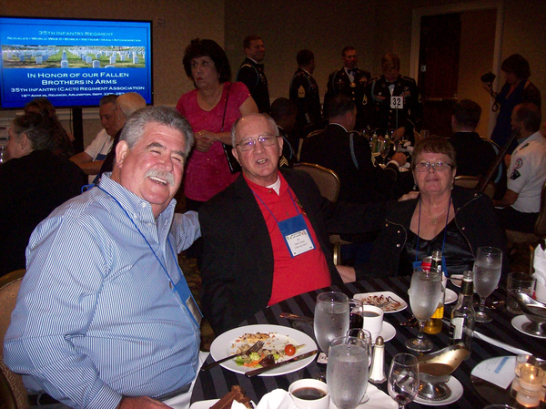 Saturday Evening Banquet
Jim Connolly, Ed and Sharon Moor.

Photo Courtesy of Joe Henderson
