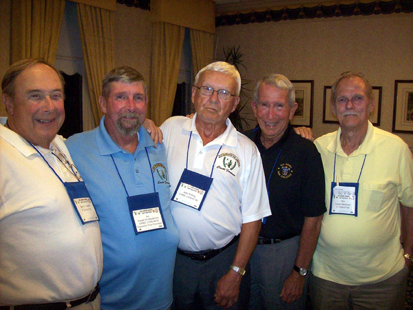 Joint Dinner - Joint Units
At the Ft Myer Dinner: Bert Landau, Joe Henderson, Jerry Walling, Dave Collins, and Lee Okerstrom.
