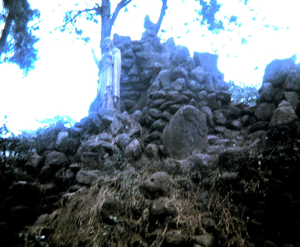 Pleiku series
Another view of the rocky Catholic shrine
