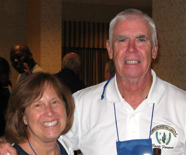 Registration Volunteers
John Stadler and his beautiful wife Pam can be seen almost every year as volunteers for registering members and guests to the annual reunion.
