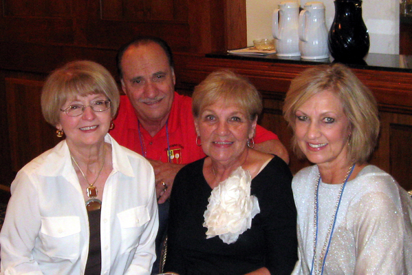 Regular Reunion visitors
L to R: Jackie Dauphin, Mike Kurtgis, Barb Keith, Cindi Strong (daugher of Barb Keith)
