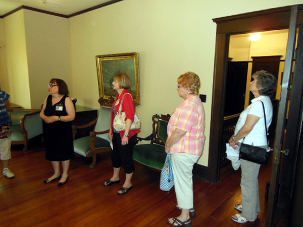 Reunion Photos - Jerry Orr
Meanwhile, the ladies opted for a guided tour of the historic Mattie Beal House in downtown Lawton.

