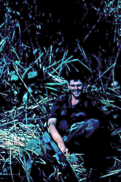 FO on break
Taking a break serving as the FO for "Bravo" Company, 1/14th Inf Regt, "The Golden Dragons".
