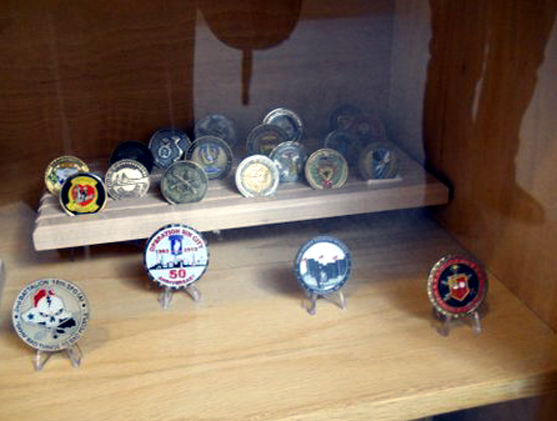 Challenge Coins
Other coins on display at the museum.
