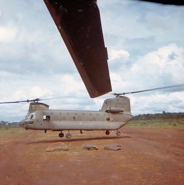 Our Workhorse
The Chinook, CH-47, carried payloads all day long.
