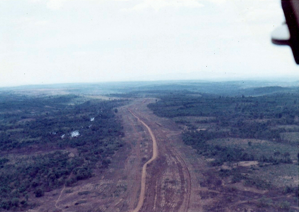 January, 1969: the road below
January, 1969: I was enroute to a firebase.
