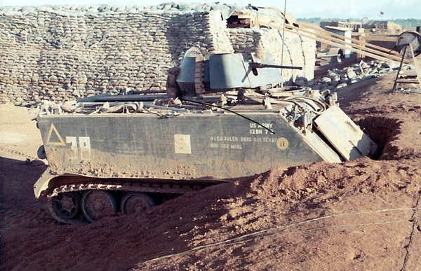 APC M113
January, 1969.  The track is dug in position.
