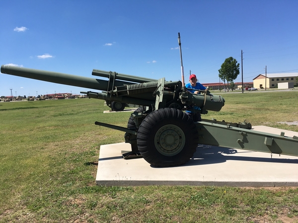 Artillery Museum
It as fantastically beautiful day to visit an outdoor artillery museum at Ft Sill.

Photo courtesy of Joe Turner

