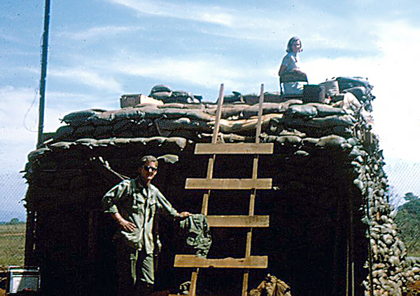 Compliments of Jenny Young
Donut Dollie Jenny Young shares some of her photographs taken while in Vietnam.  Not certain of the location(s).  Jenny estimates they could be from Highlander Heights, Mary Lou, or Bison.... or elsewhere, but definitely in the 4th Infantry Division's AO.
